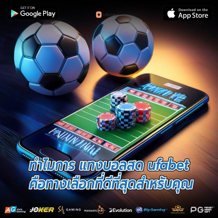 ทำไมการ แทงบอลสด ufabet คือทางเลือกที่ดีที่สุดสำหรับคุณ